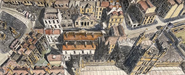 Ian Oxford Paints a Souvenir on Every Kindred House Swap